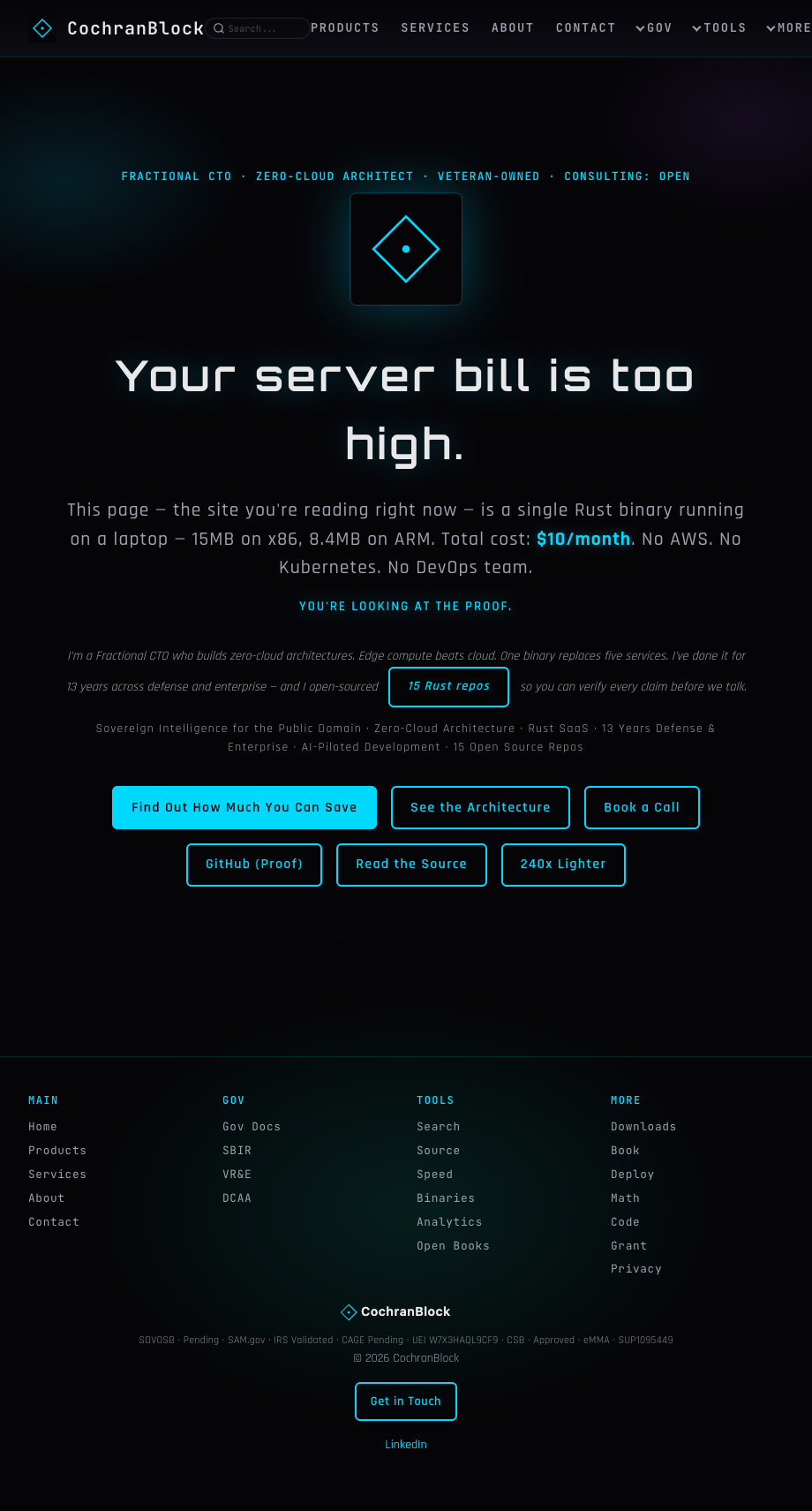 cochranblock homepage